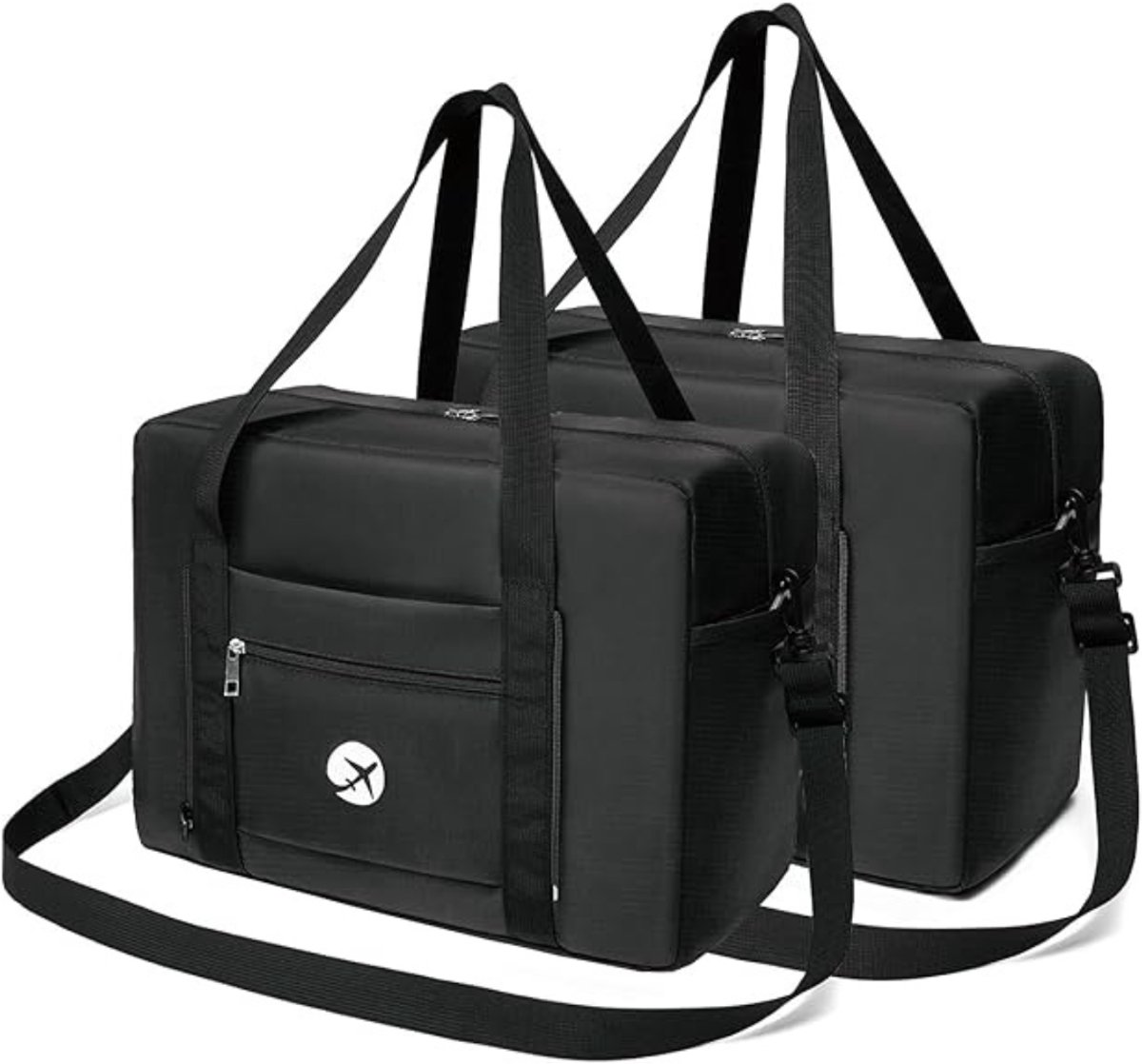 QUOVO® Reistas 40x30x20 - Reistas - Handbagage - Zwart - 40cm x 30cm x 20cm
