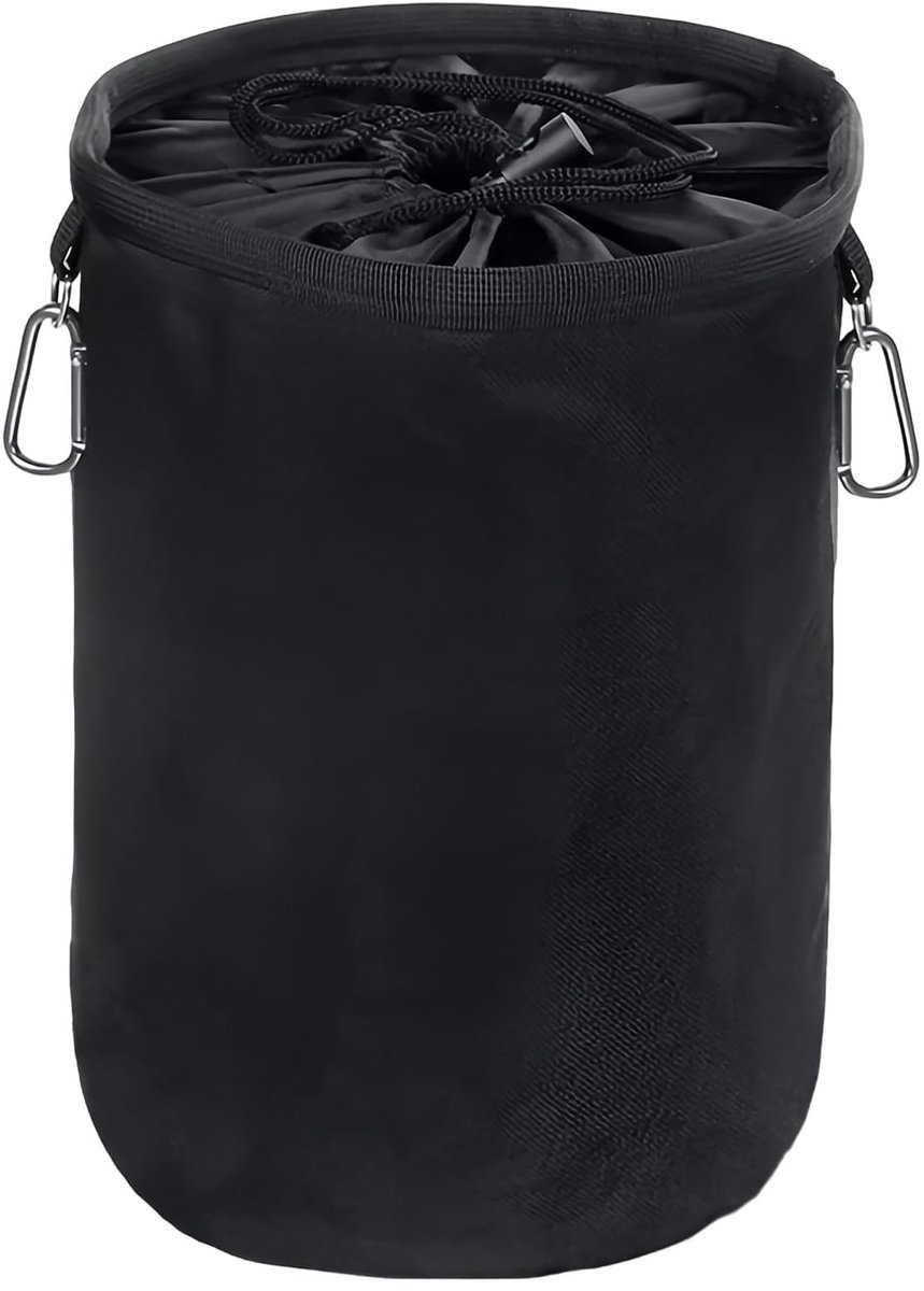 Dailygoods- Wasknijperhouder - Opbergtas - Waterdicht - Lichtgewicht - Duurzaam - 20 cm hoog / 28 cm diameter - Opbergzak