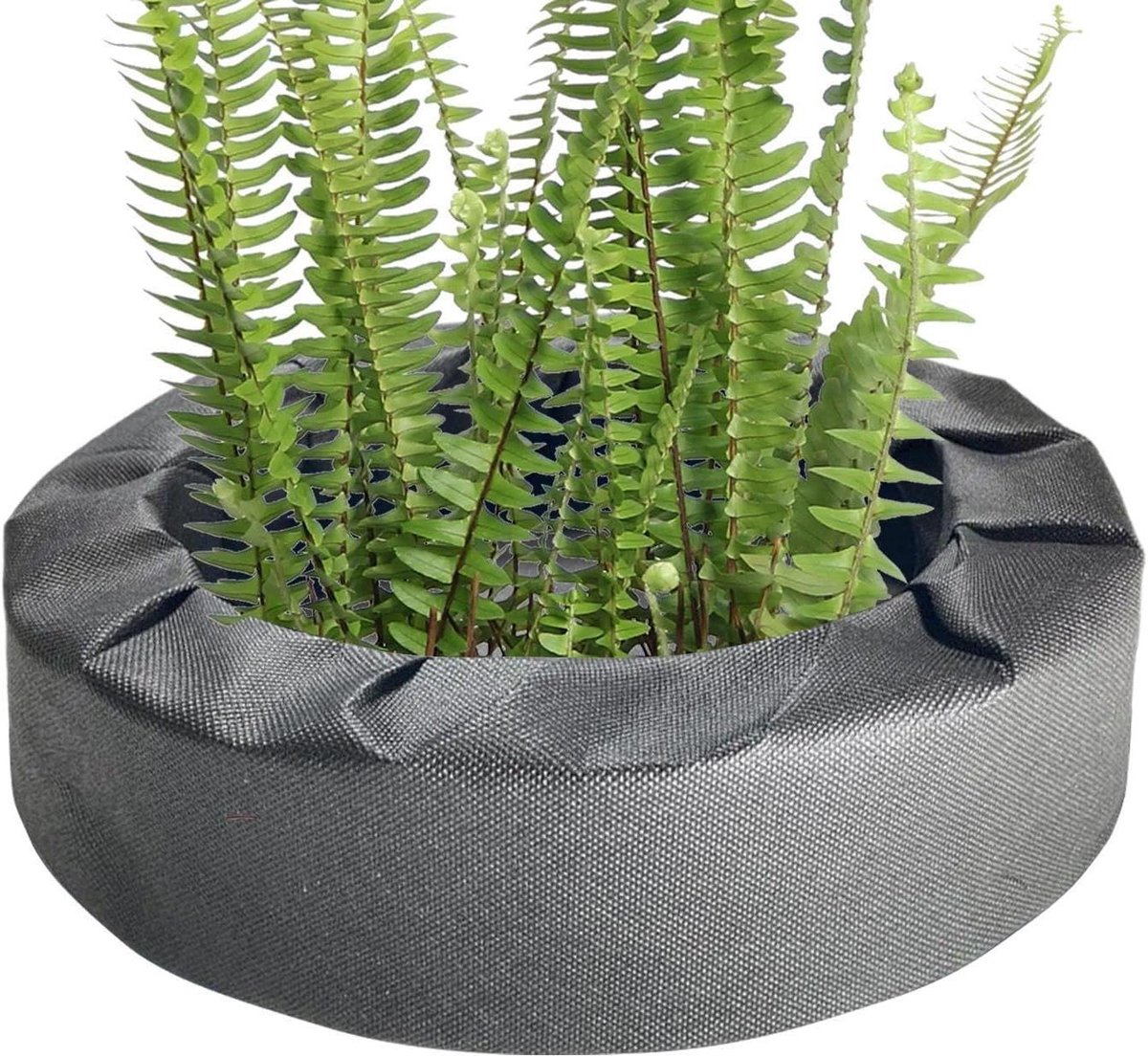 Drijvende bloempot - Vijvermand mand - Vijver decoratie - Verbetert ecosysteem - 13 x 18 x 13 cm - Zilver
