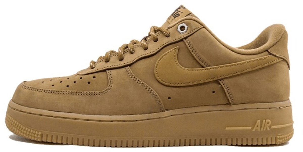 Nike Air Force 1 ’07 WB Herenschoen 40.5 Flax/Gum Light /Wheat Bruin