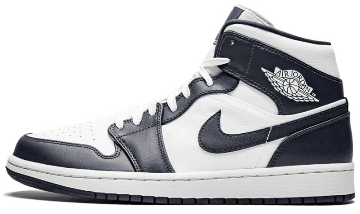 Air Jordan 1 Mid ‘Obsidian ‘ Wit
