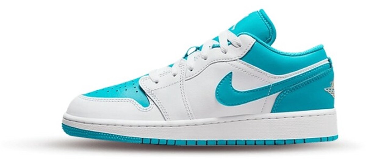 Air jordan 1 low .5Y /aqua Wit