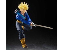 Bandai Tamashii Nations Dragon Ball Z S.H. Figuarts Action Figure Super Saiyan Trunks The Boy from the Future 14 cm Action Figuur