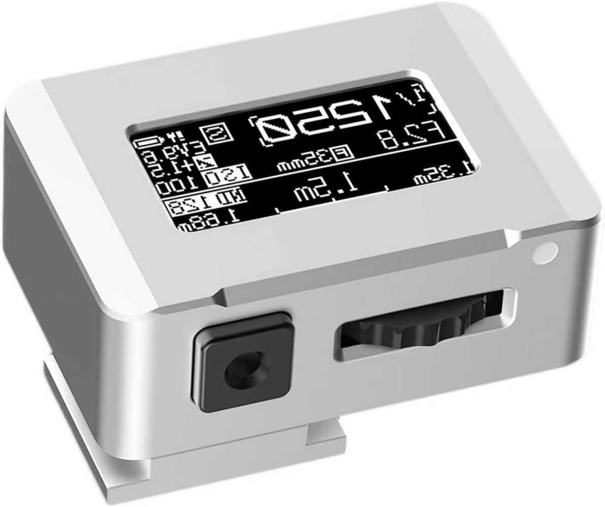 Camera Lichtmeter - Belichtingsmeter Fotografie - Nauwkeurig Belichten - OLED Display - 30 Graden - Zilver