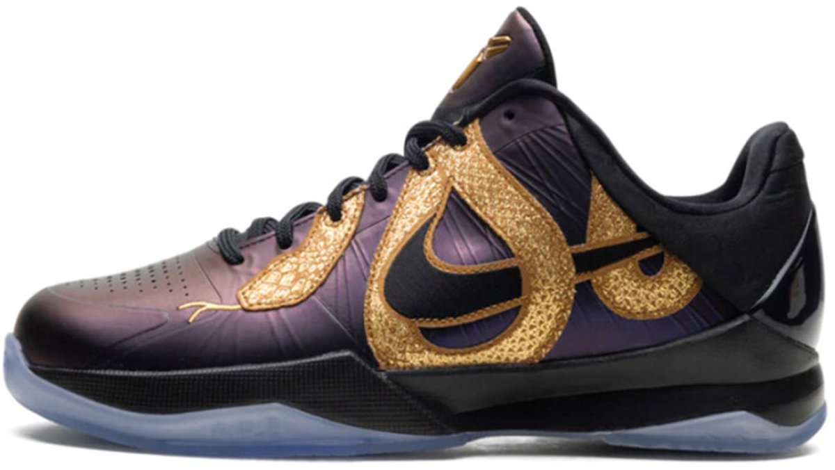 Nike Kobe V [Year of the Mamba] Sneakers Unisex Eggplant