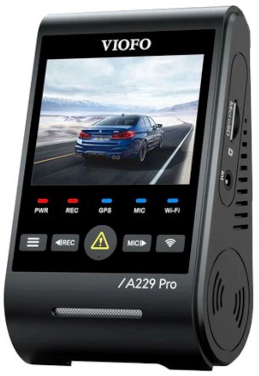VIOFO A229 Pro 2CH - 4K Dual Dashcam - Met gratis cpl Filter in verpakking