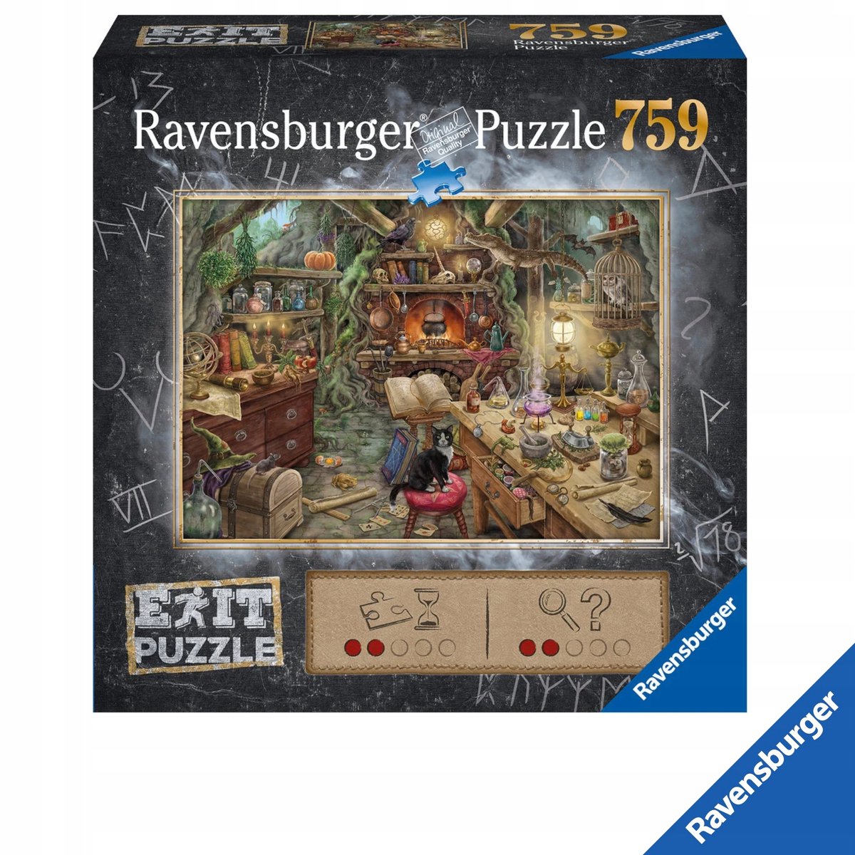 Ravensburger Exitpuzzel: Heksenkeuken 759 stukjes - Ontsnap uit de herfst!
