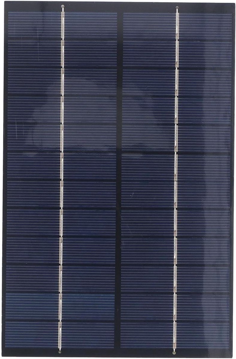 Mini Zonnepaneel - Draagbare Oplader - Buiten Energie - Hoog Rendement - 200 x 130 mm - Zwart
