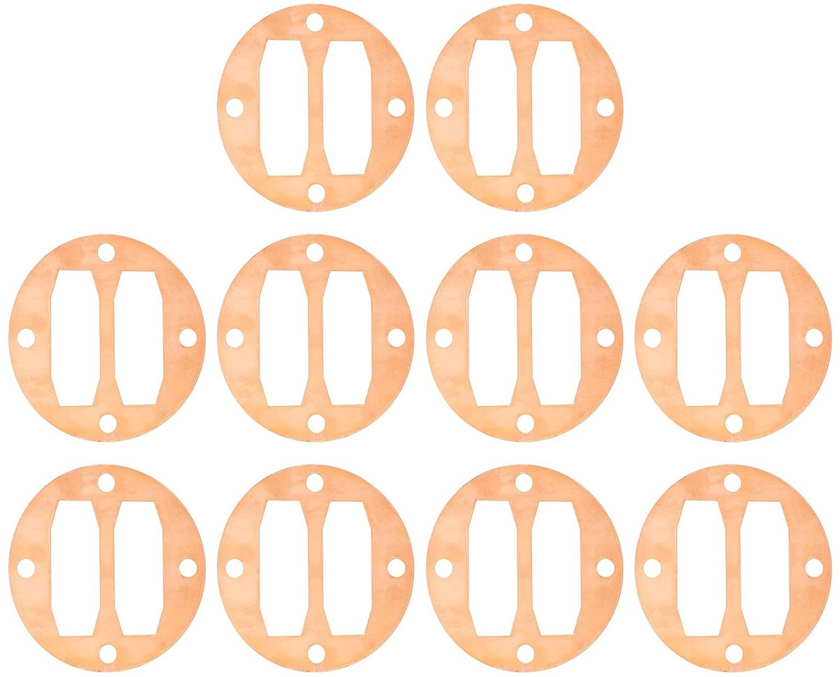 JHUBERS- Cilinderafdichting 10 Stuks - Koperen Pakking - Afdichtingspakking - Buitendiameter 79 mm - Toepasselijke Cilinderdiameter 51 mm - Verzegelingsfunctie