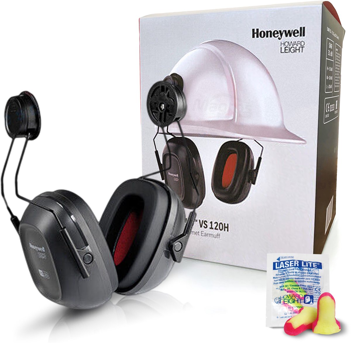 Honeywell Verishield VS 120H Gehoorbescherming - Inclusief Zachte Oordopjes