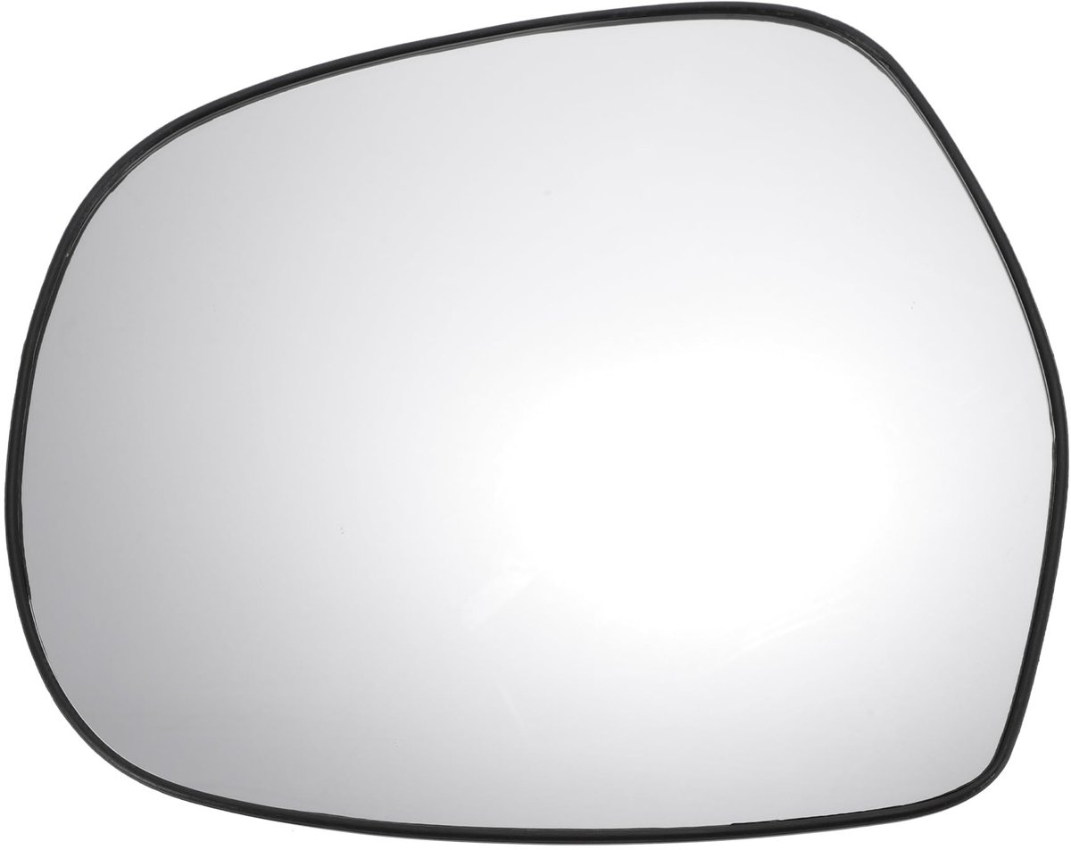 BRENZOOS - Car Rearview Linker Spiegelschijf - Achteruitkijkspiegel Vervanging - Verwarmd Wit Glas - Auto Accessoire - Geschikt voor Toyota Land Cru...
