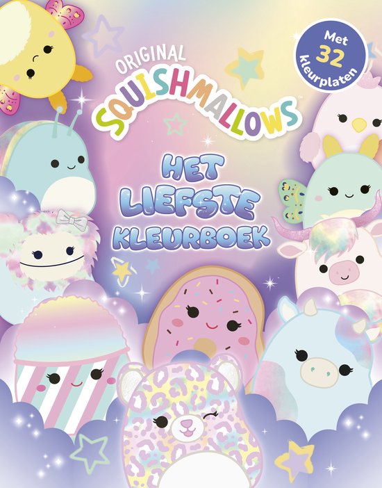 Squishmallows - Original Squishmallows kleurboek - cover