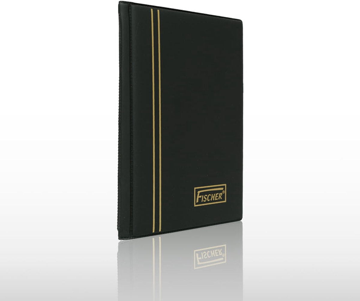Fischer Muntalbum Premium Zwart - 96 Munten