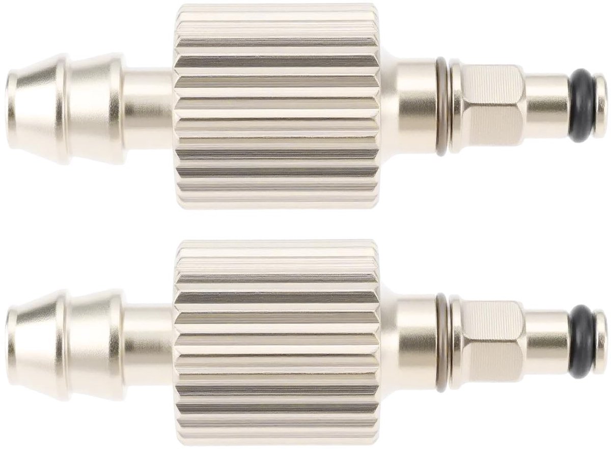 ZEYNOMAX - 2 Stuks M4 Bleed Port Filler Fitting met O-Ring