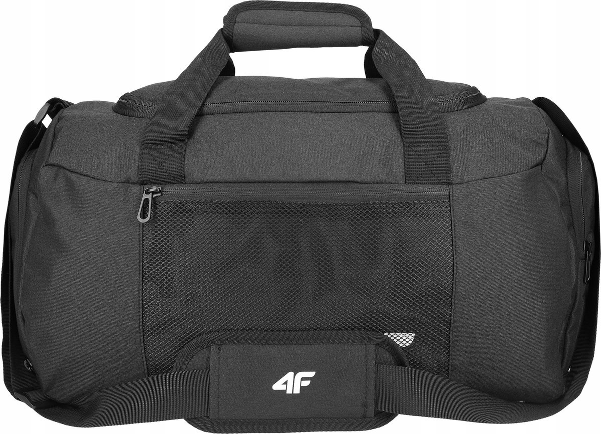 4F Sporttas Zwart 28L - Ideaal voor Reizen en Fitness