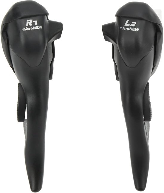 Fietsversteller Remhendelset - Racefiets Hendels - Schakelen en Remmen - Aluminiumlegering Bouw - 222-238 Mm - Zwart — afbeelding 3