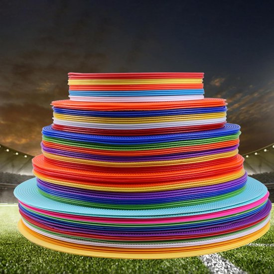 Voetbal Training Disc - Sport Markers - Behendigheid Trainen - Anti-slip Ontwerp - 23 cm Diameter - Meerdere Kleuren — afbeelding 3
