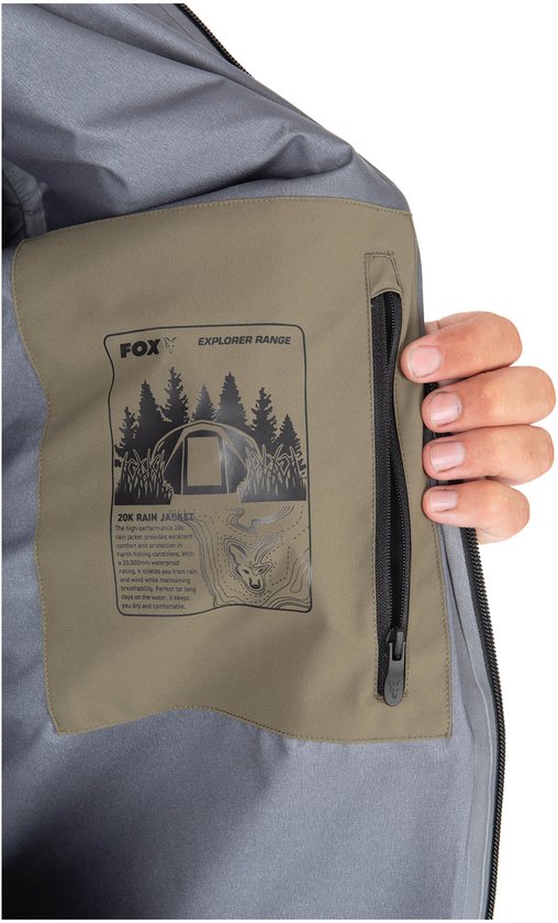 Fox Explorer 20K Jas XXL - Waterdicht en regelmatig Visjack van Fox — afbeelding 2