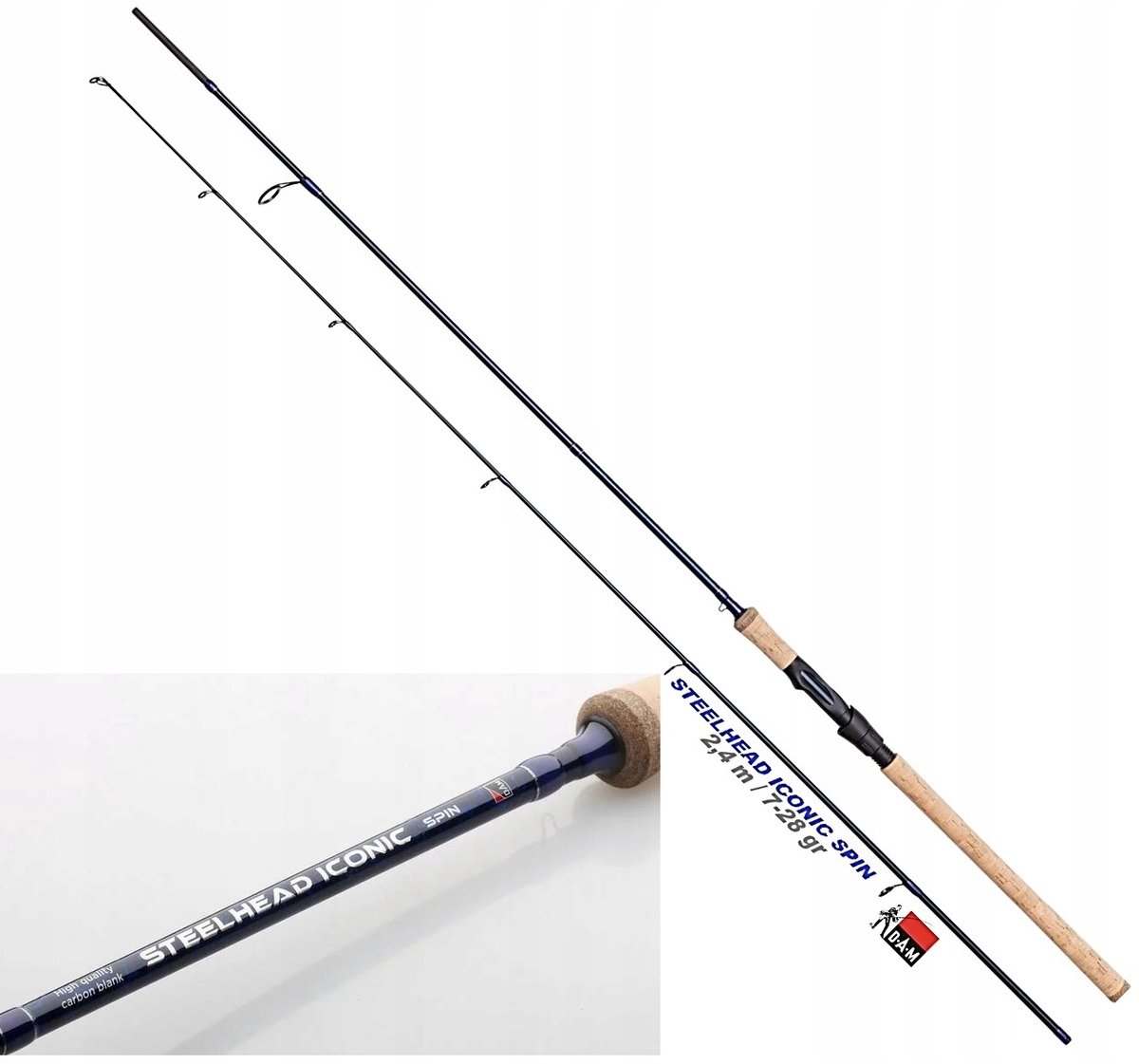 DAM - Spinhengel Steelhead Iconic Spin - DAM