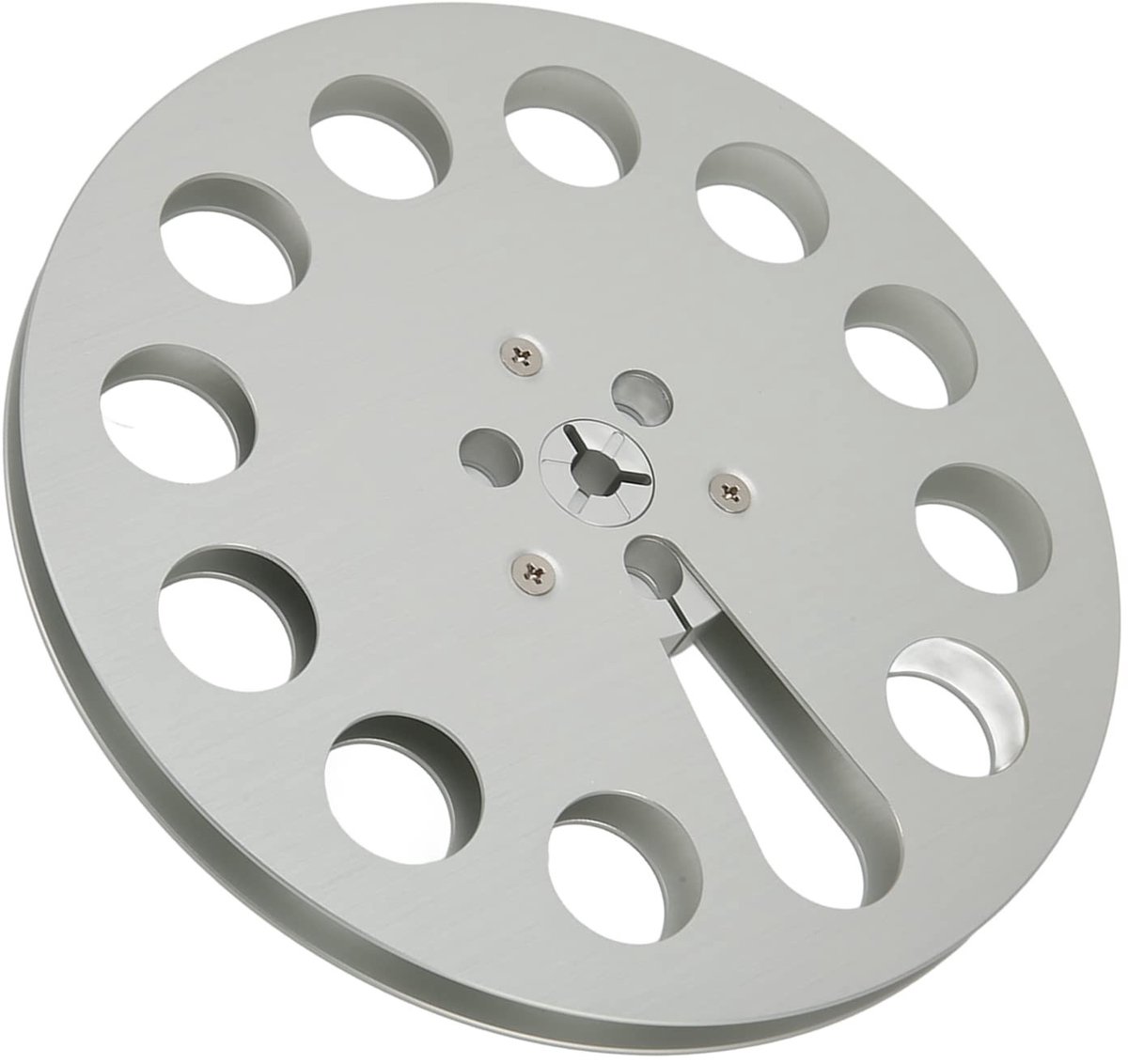 Dailygoods- Lege Tape Reel 1/4 7 Inch - Aluminiumlegering - Geluidsarm - Slijtvast - Corrosiebestendig - Voor Reel-to-Reel Tape spelers - Bandhaspel