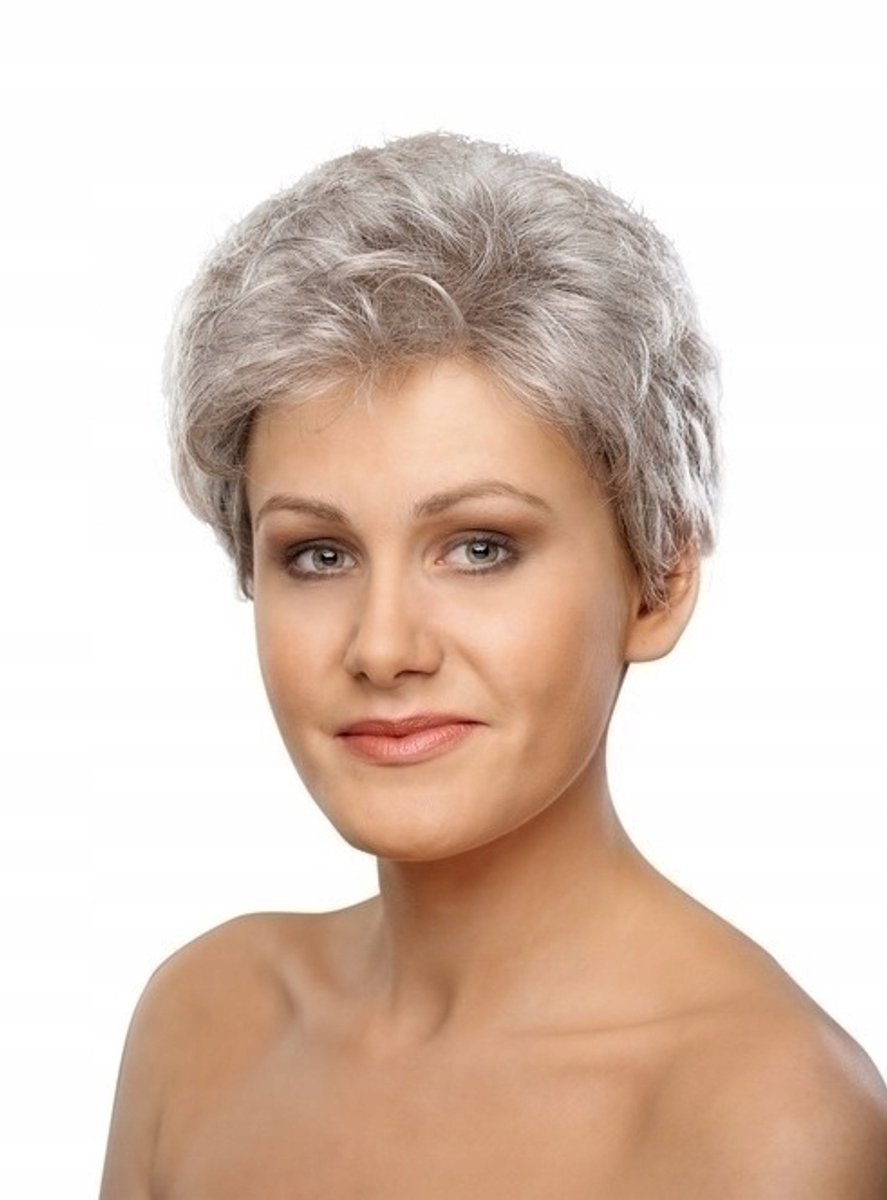 Synthetische Pruik KATHY - Natuurlijke Look, Diverse Kleuren