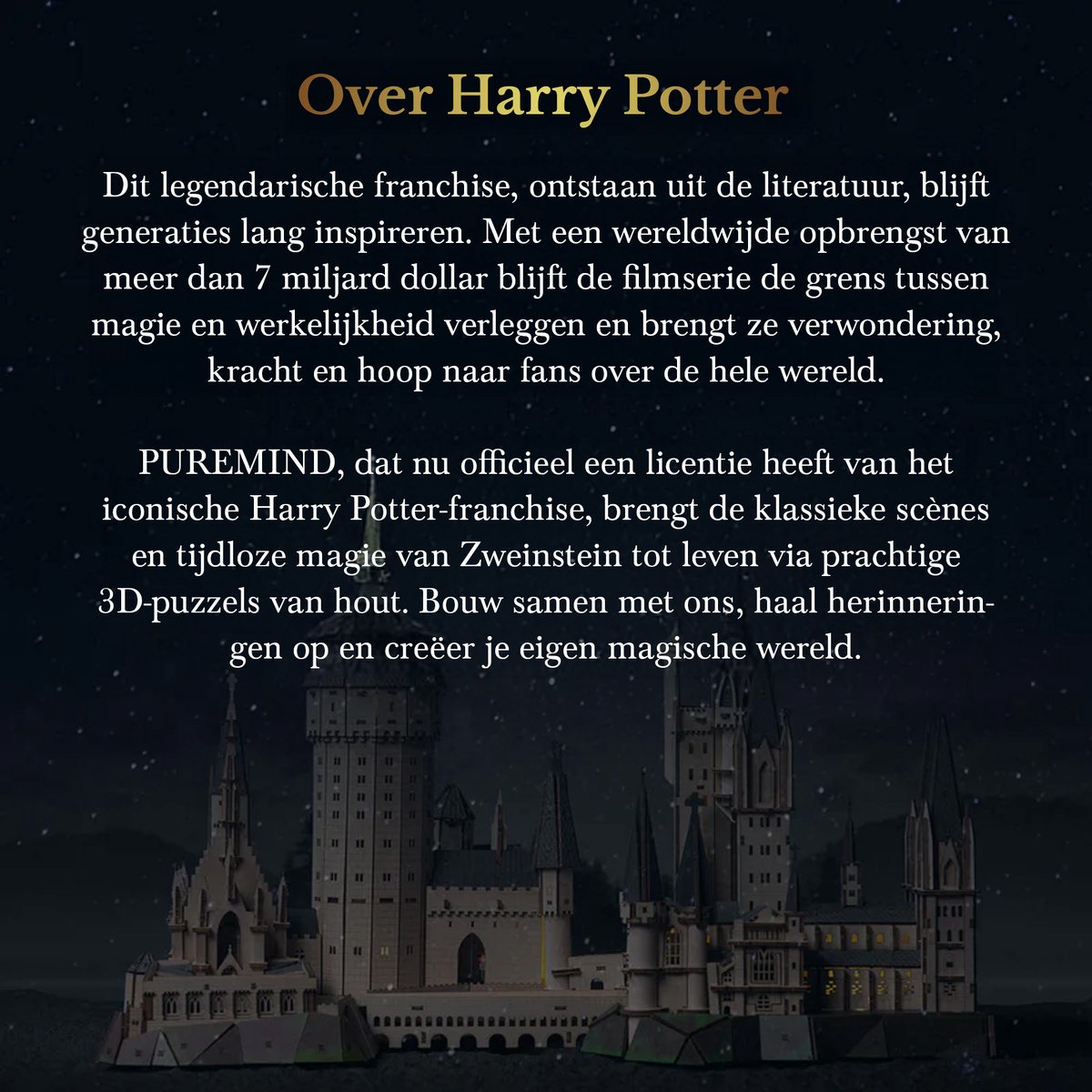 Harry Potter Hogwarts Astronomy Tower - Modelbouwpakket - Houten 3D Puzzel - Bouwpakket - Constructiespeelgoed - DIY Pakket Hout - Bouwset - Modelbouw voor Volwassenen en Kinderen - Miniatuur — afbeelding 9