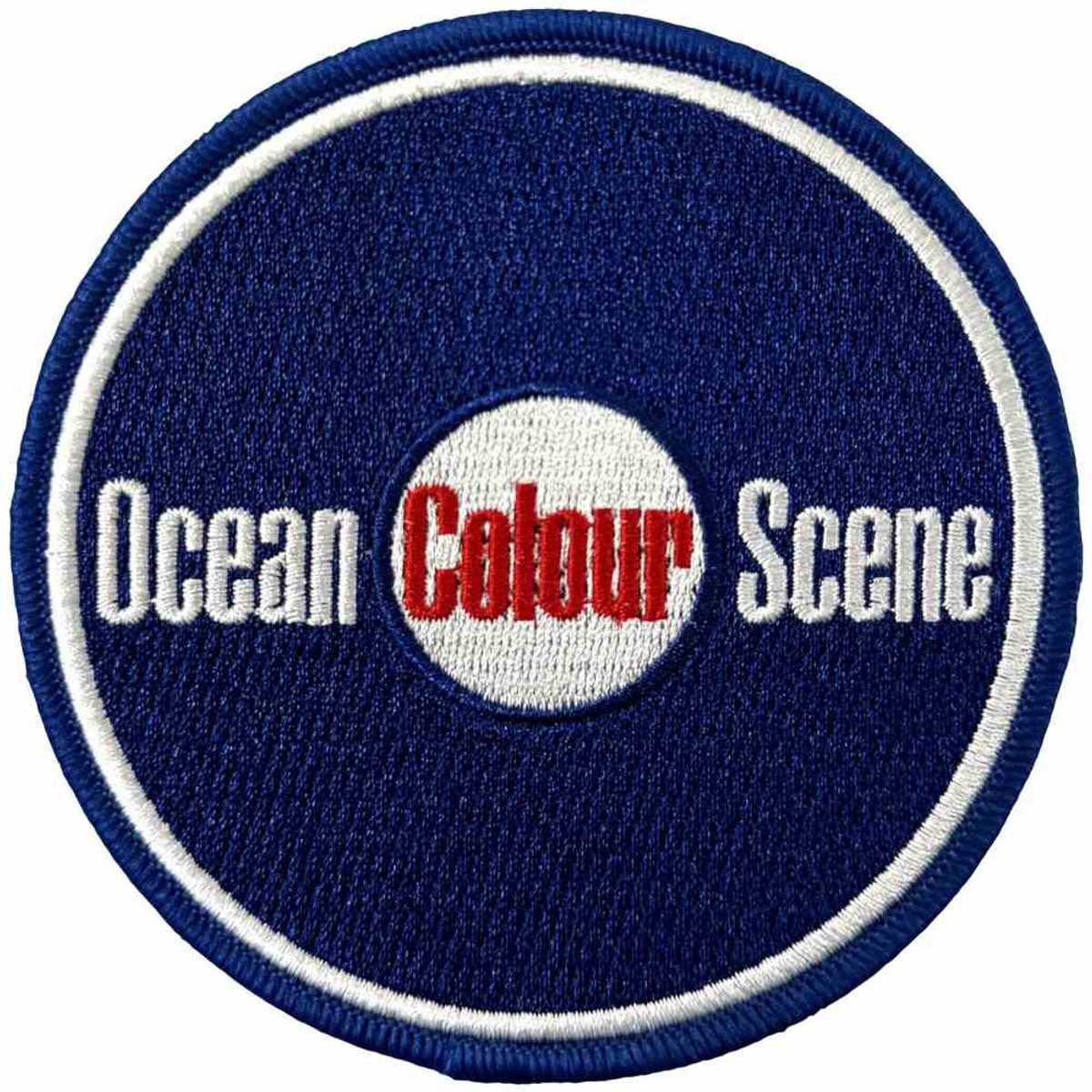 Ocean Colour Scene - Classic Logo Patch - Blauw