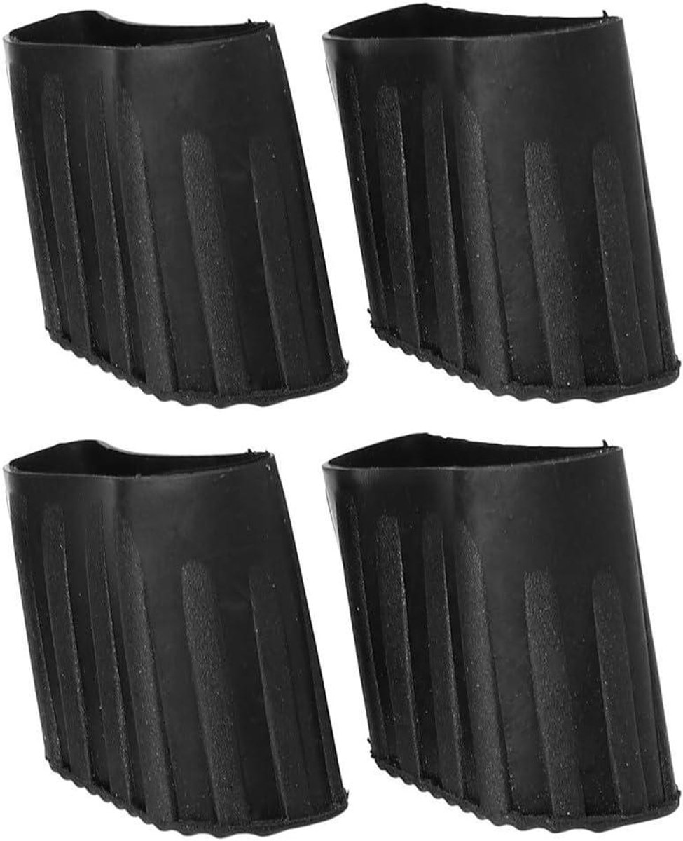 Ladder Voet Covers - Antislip Pads - Veilig Werken - Vloer Beschermend - 4 Stuks - Zwart