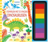 Stempelen met je vingers 1 - Stempelen met je vingers Dinosaurussen