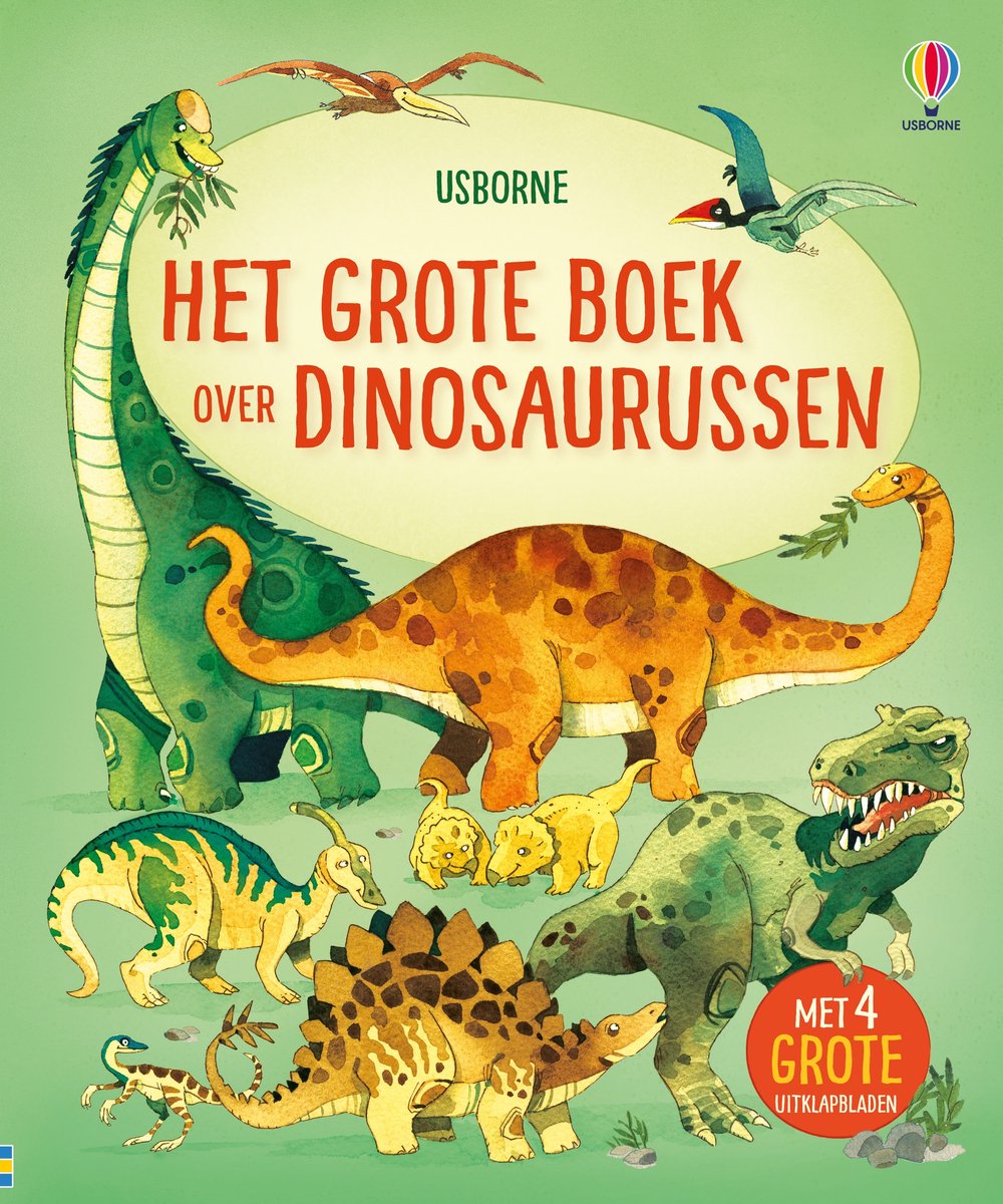 Omslag van Het grote boek over grote dinosaurussen