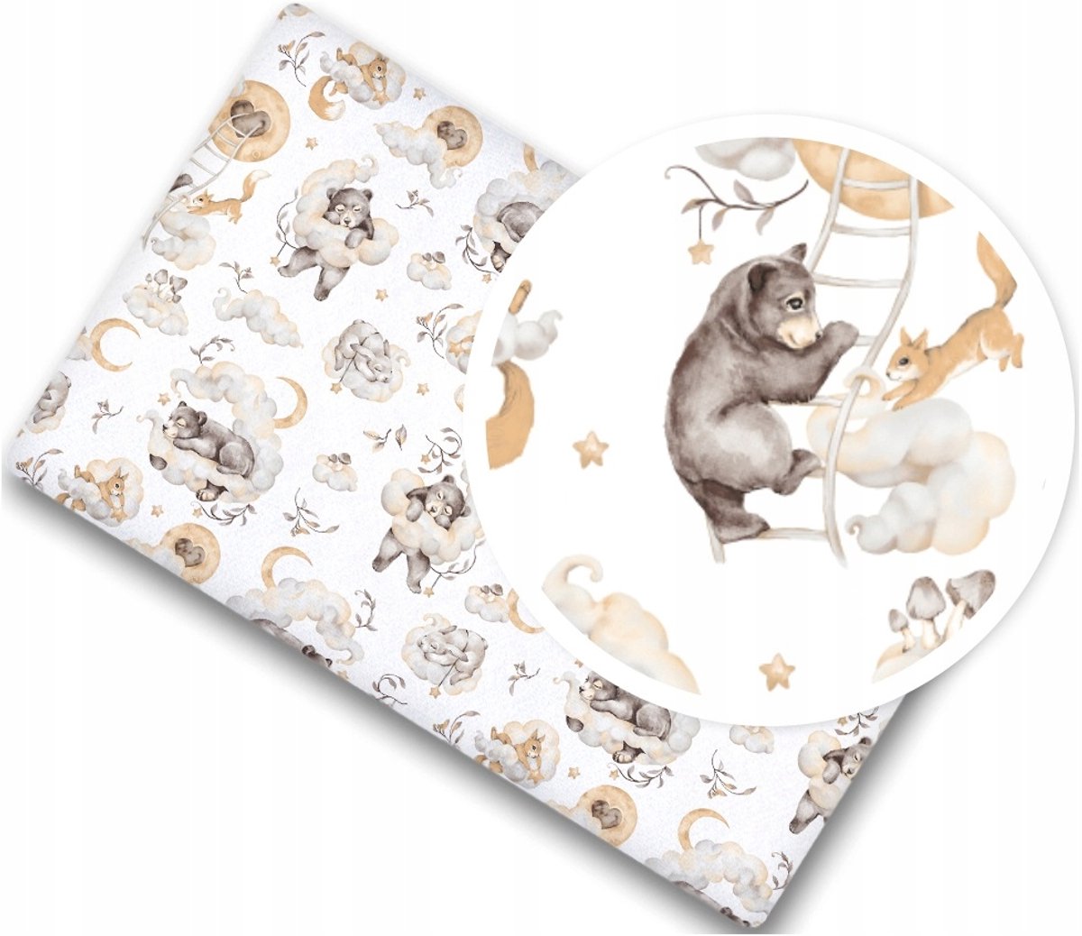 Babymam Wieg Laken met Elastiek 90x40 cm - 100% Katoen