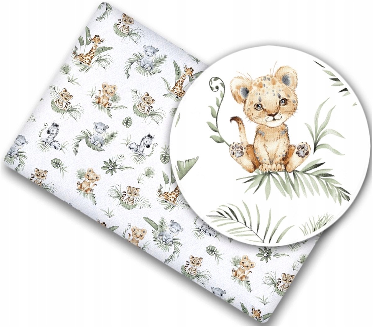 Babymam Hoeslaken Wieg 90x40 cm, 100% Katoen, Met Elastiek