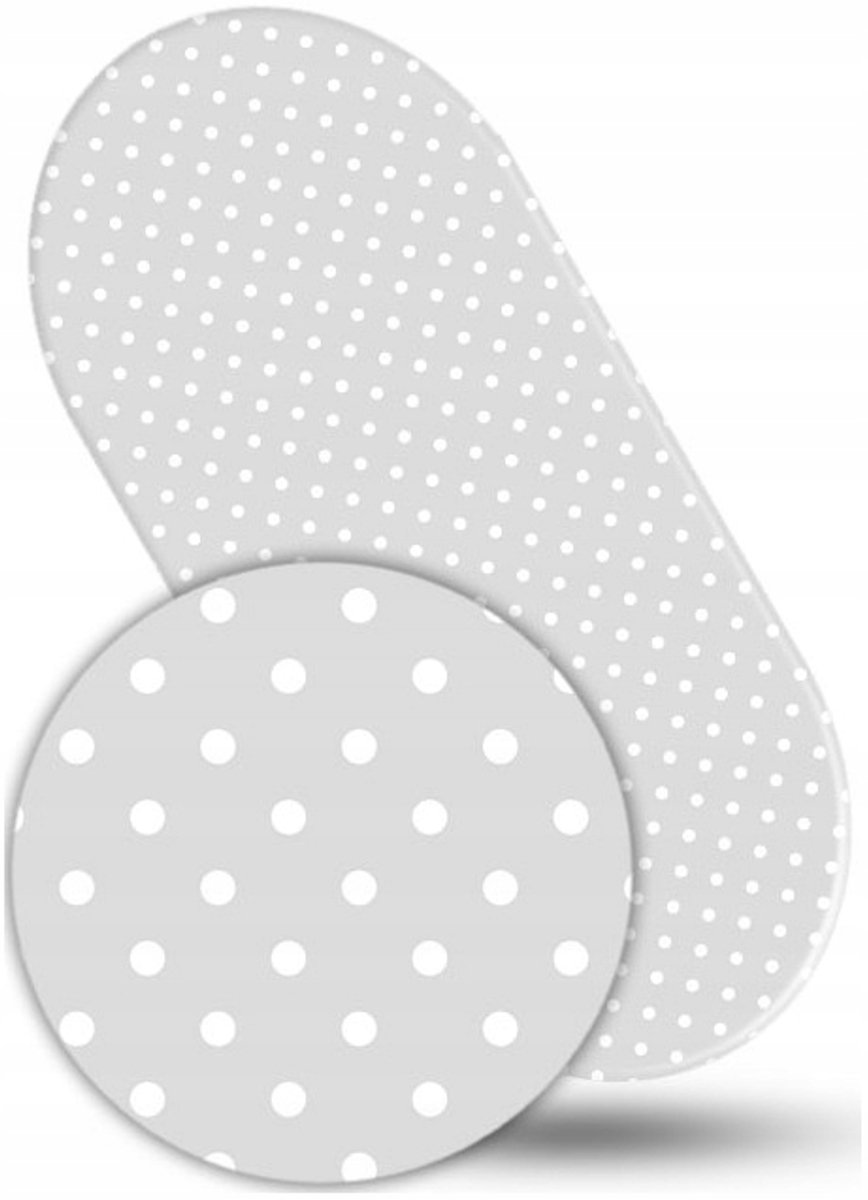 Babymam Hoeslaken Kinderwagen/Wieg 38x80cm Katoen met Elastiek