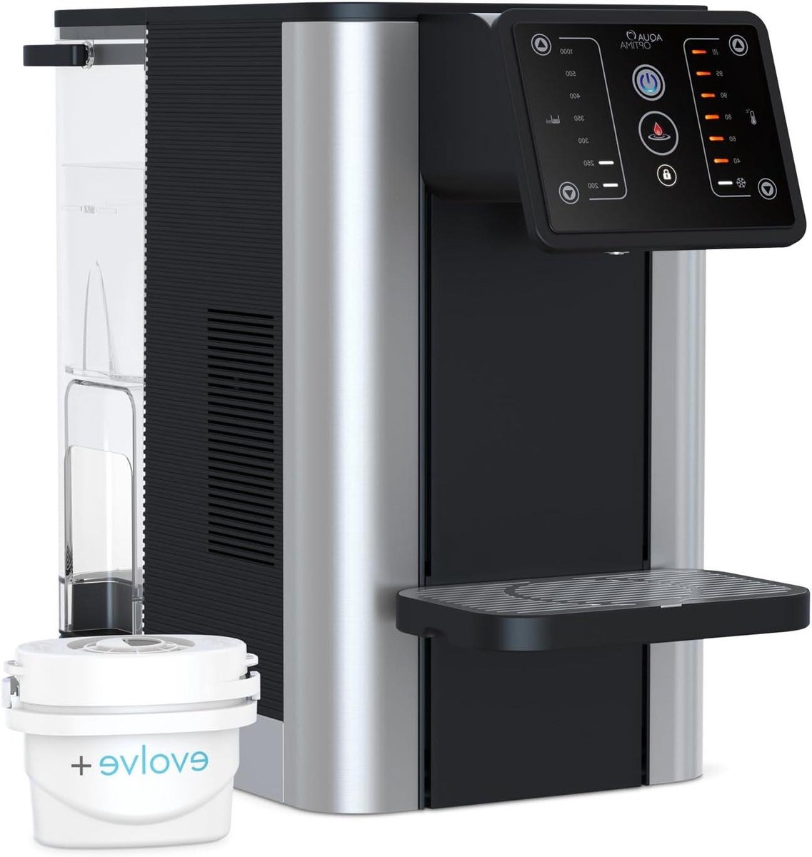 Warm Koud Water Dispenser - Direct Waterapparaat - Snel Drankjes Maken - Direct Gekoeld Gekookt - 38 Liter Capaciteit - Zwart
