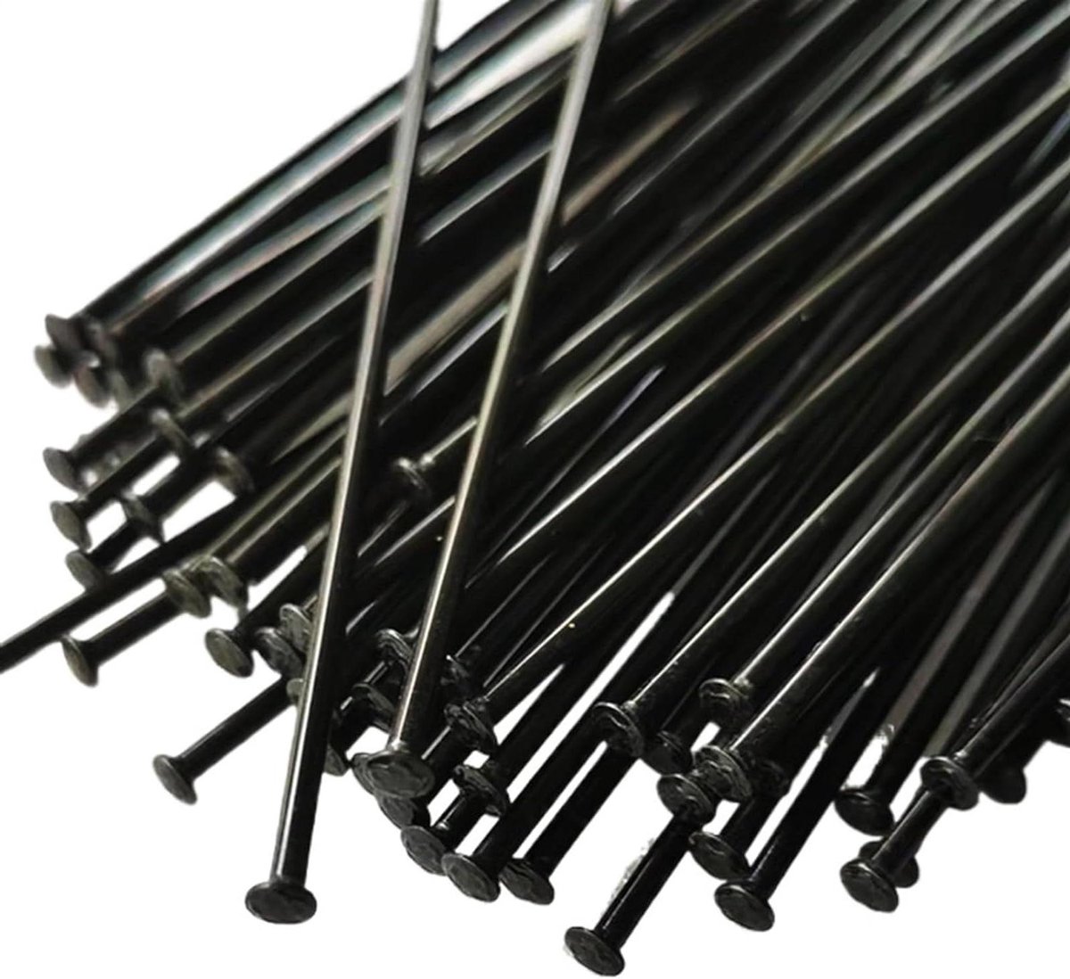 Fiets spaken - Staaldraad spaak - Fiets reparatie - Roestvrij staal - 300 mm - Zwart