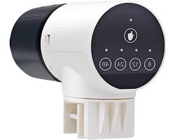 Automatische visvoeder - Voerautomaat aquarium - Vis voeren - Stille werking - 200 ml capaciteit - Zwart