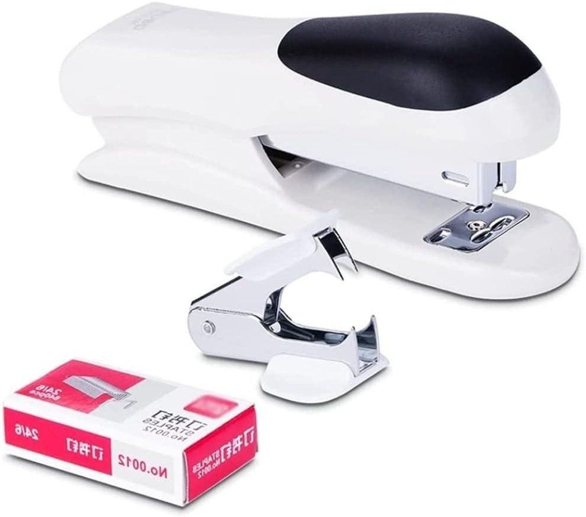 Handmatige Nietmachine Set - Kantoor Nietapparaat - Papier Binden - 3-In-1 Functionaliteit - 20 Vel Capaciteit - Willekeurige Kleur