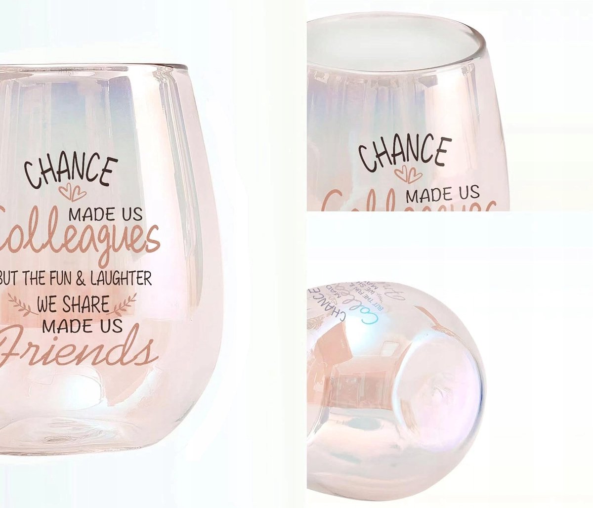 Opaliserende Glas 400ml - Uniek Cadeau voor Vrienden