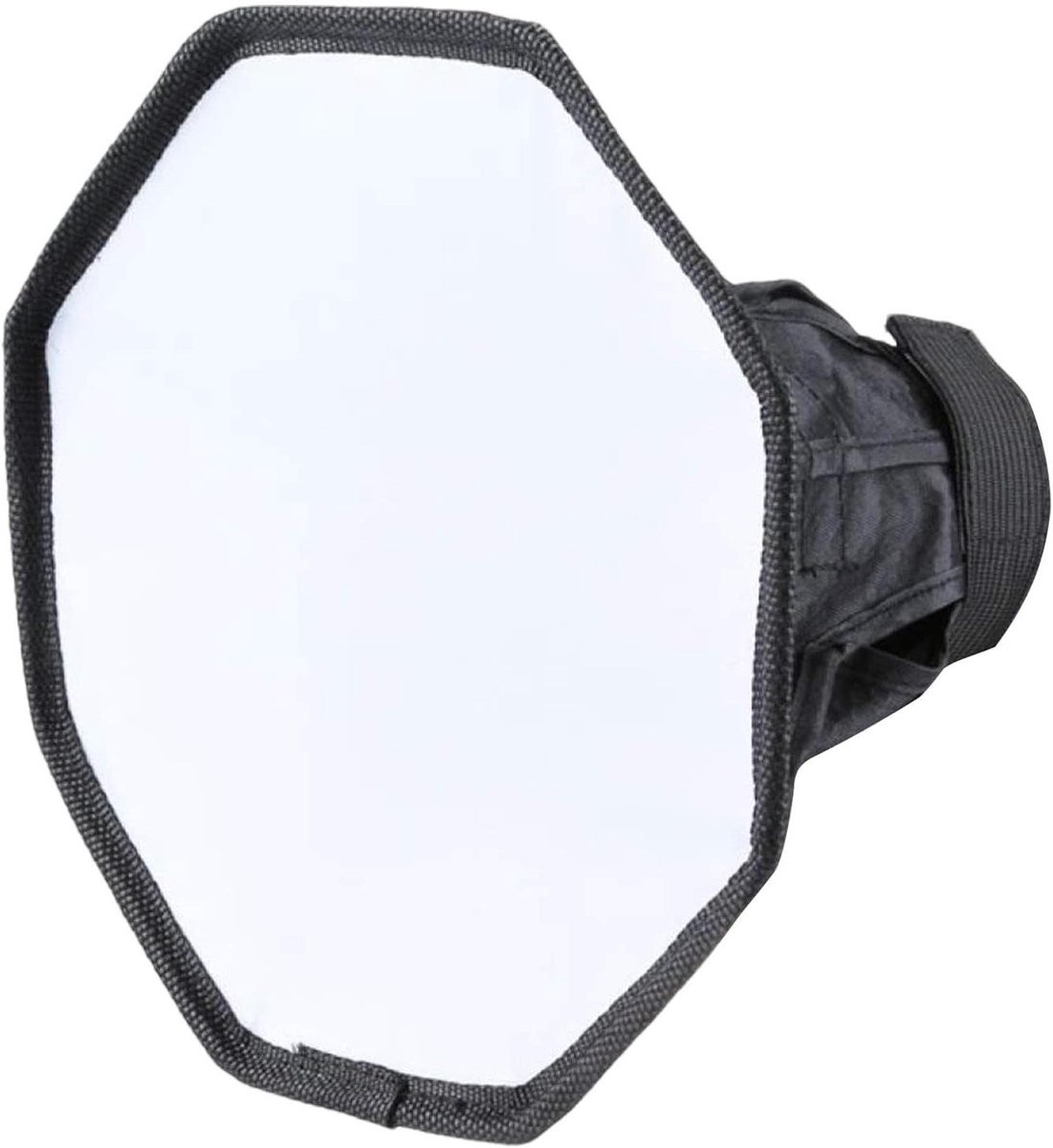 Flits Diffuser - Softbox Camera - Macro Fotografie - Gelijkmatige Lichtverdeling - 30 cm - Zwart