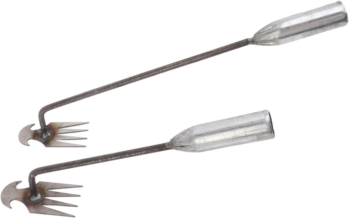 Onkruidtrekker Gereedschap - Wiedertrekker Tuin - Onkruid Verwijderen - Ergonomisch Ontwerp - 45 x 12 x 8 cm - Metaal
