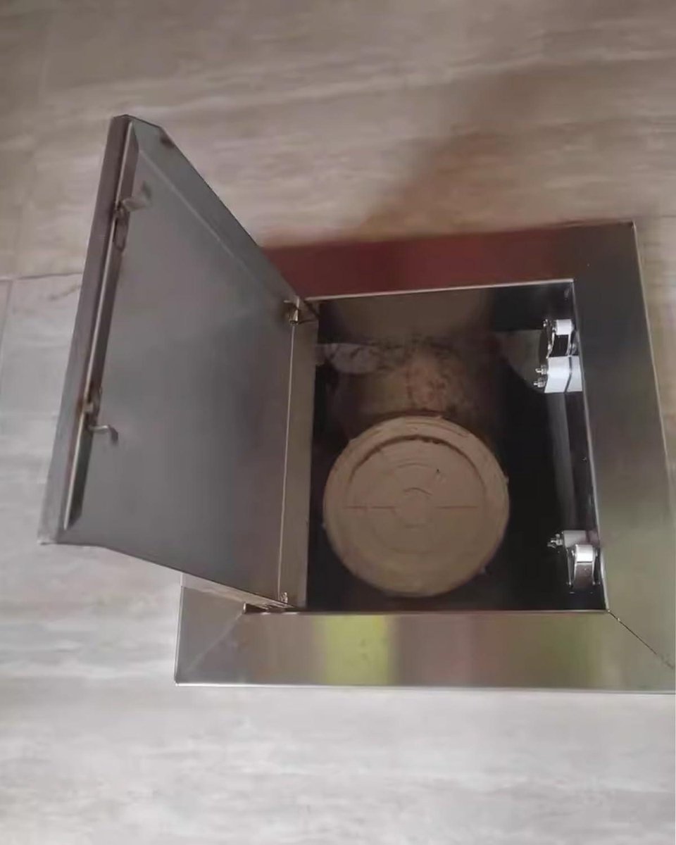 Metalen Vloer Luik - Inspectiepaneel - Onderhoud Toegang - Roestvrij Staal - 440x440mm - Zilver