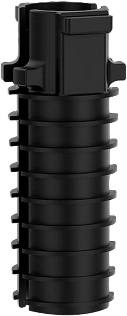 Zadelpen Batterij Adapter - Interne Mount Houder - Fiets Accu Bevestigen - Antislip Eenvoudige Installatie - 20-23 mm - Zwart