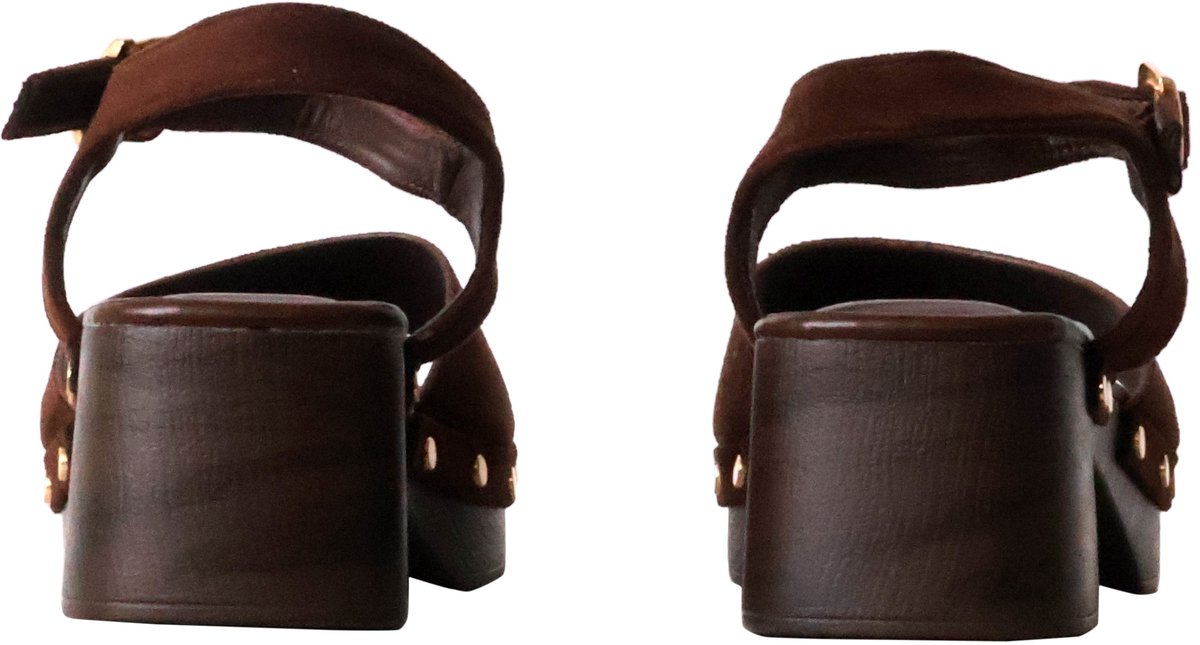 Sandalen met hak