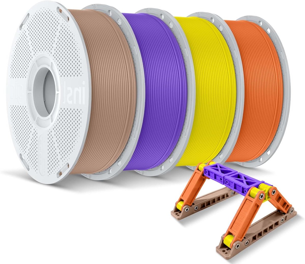 3D Printer Filament - ASA Materiaal - Duurzaam Printen - UV En Weerbestendig - 4KG 1.75mm - Multikleur
