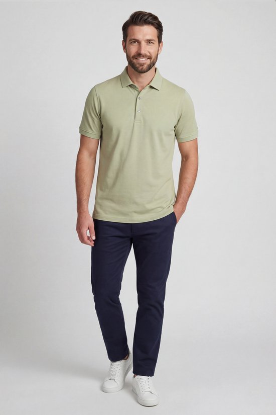 Baileys – Heren – Poloshirt – Jersey – Korte mouwen – Polo - Groen – 615240-72