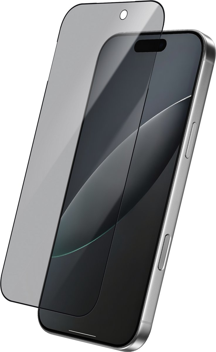 Just in Case privacy Screenprotector geschikt voor iPhone Air - Screenprotector Anti Spy Gehard Glass