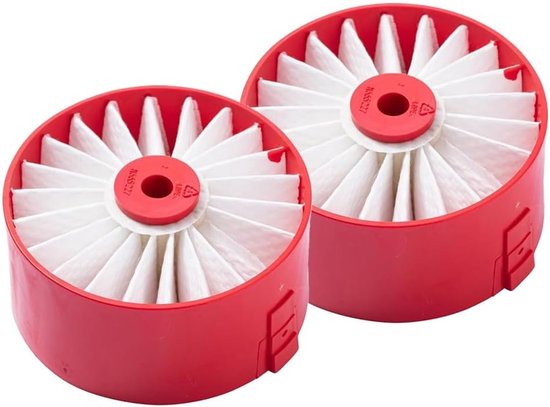 2 stucks stofzuigerfilters voor Black and Decker Powerseries Extreme BSV2020 BSV2020G BSV2020P - Onderdelen voor stofzuigers
