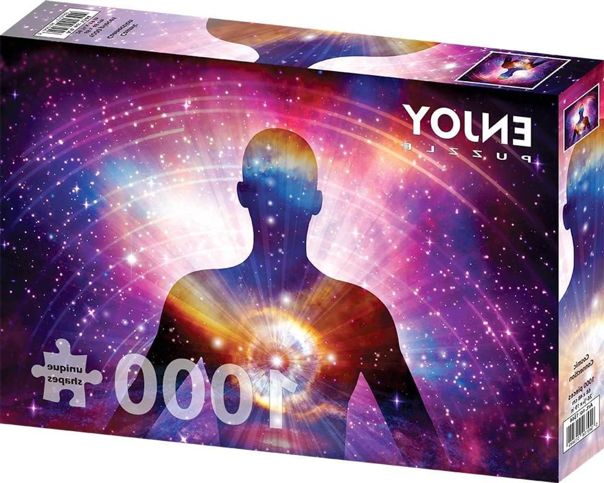 Legpuzzel - Kleurrijk Puzzelspel - Ontspannend Tijdverdrijf - Mat Ontspiegeld Oppervlak - 1000 Stukjes - Kosmisch Ruimte Thema