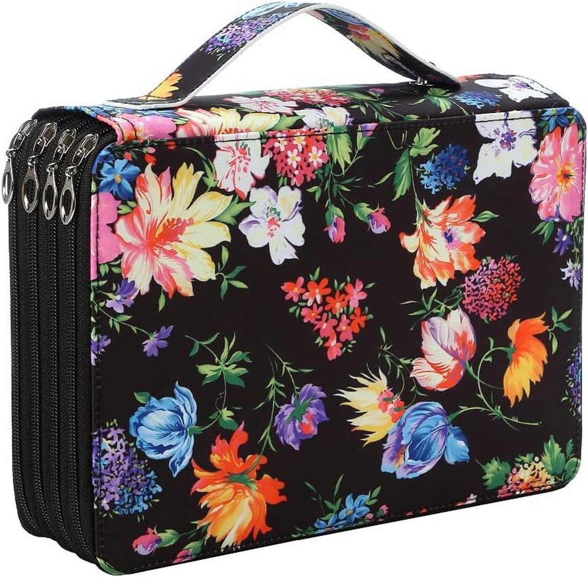 Potloden Etui Organizer - Tekenen Opbergen - Kunst Supplies Houden - Grote Capaciteit - 200 Slots - Meerkleurig