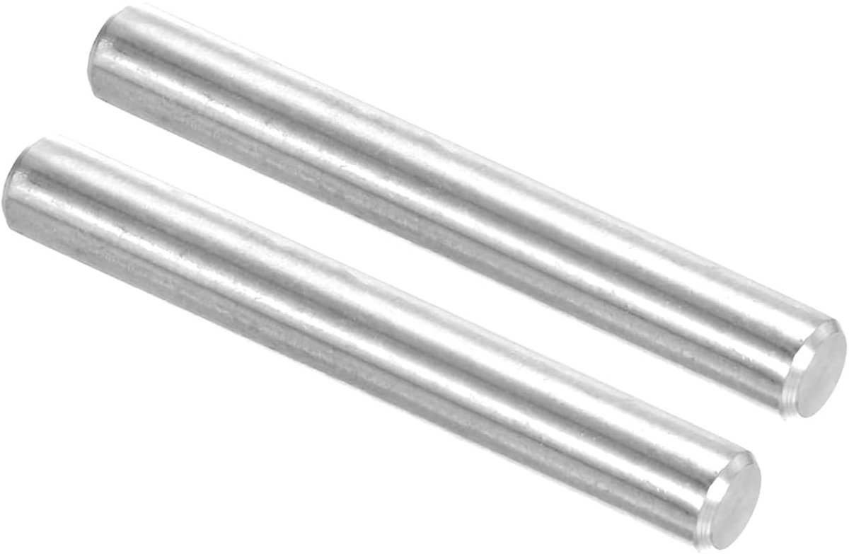 304 RVS Locking Pegs - 12 x 100 mm - 1/2 Inch Diameter - 2 Stuks - Verstevigde Metalen Locking Pegs voor Bunk Beds en Meubelassemblage Vervangingspinnen